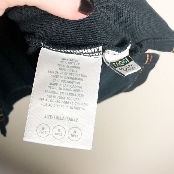 Coogi Rainbow Knit Fitted Polo Short Sleeve Shirt Medium - Picture 9 of 10